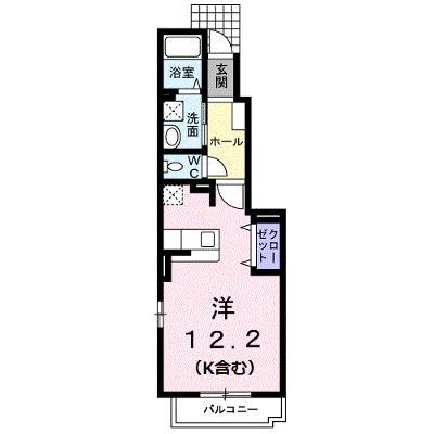 サンリットヴィラⅤ　Ａ 105【管理NO：1-018456601-01040】 ★家具家電は申し込み後に搬入します★の物件画像