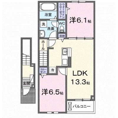 メグ・クレール　Ａ 205【管理NO：1-028480401-02040】 ★家具家電は申し込み後に搬入します 2026年09月下旬入居可能の物件画像