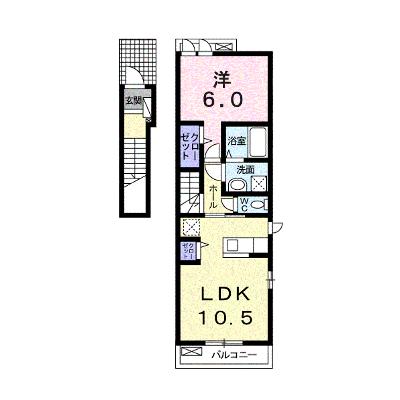 アンソレイエ見奈良　Ａ 201【管理NO：1-023290401-02010】 ★家具家電は申し込み後に搬入します 2026年09月中旬入居可能の物件画像