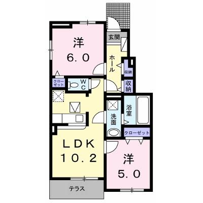 パティオ・ＹＳ 104【管理NO：1-023255101-01040】 ★家具家電は申し込み後に搬入します 2026年07月中旬入居可能の物件画像