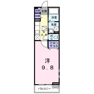 ヒルサイド福井 101【管理NO：1-018504401-01010】 2026年07月中旬入居可能の物件画像
