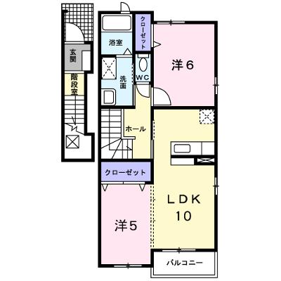 エアリー枝川 201【管理NO：1-015442301-02010】 ★家具家電は申し込み後に搬入します 2026年08月上旬入居可能の物件画像
