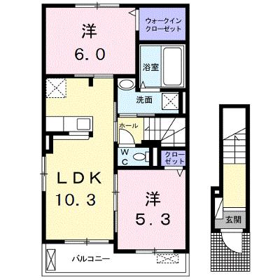 リトルツリーフィールドⅢ 201【管理NO：1-023767001-02010】 ★家具家電は申し込み後に搬入します 2026年08月下旬入居可能の物件画像