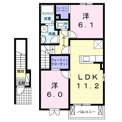 エアリーソレイユ 204【管理NO：1-020290601-02040】 ★家具家電は申し込み後に搬入します★の物件画像