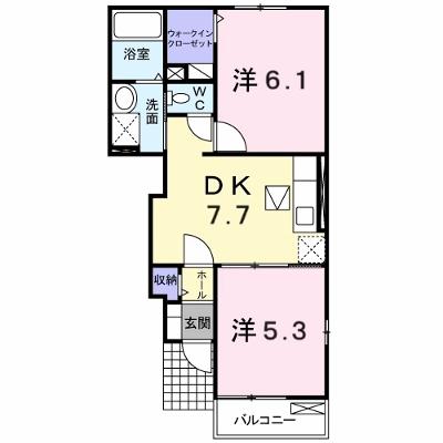 フォレスト高陽東　弐番館 102【管理NO：1-014650902-01020】 ★家具家電は申し込み後に搬入します★の物件画像