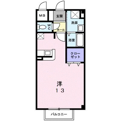 メゾン・ド・プラティークＡ 103【管理NO：1-013456501-01030】 ★家具家電は申し込み後に搬入します 2026年07月下旬入居可能の物件画像