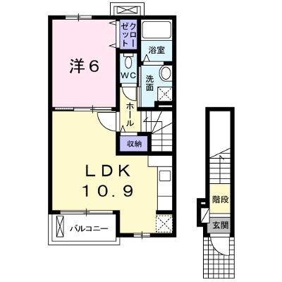 サンハイムⅢ 203【管理NO：1-018061801-02030】 ★家具家電は申し込み後に搬入します 2026年08月上旬入居可能の物件画像