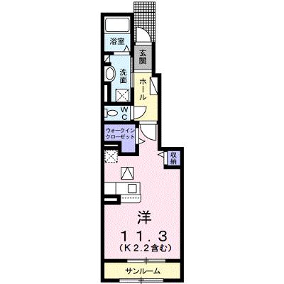 プラシード　カーサ 103【管理NO：1-025279401-01030】 ★家具家電は申し込み後に搬入します 2026年08月上旬入居可能の物件画像