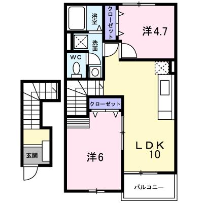 サニーメゾンＳＴ　Ｂ 203【管理NO：1-012764702-02030】 ★家具家電は申し込み後に搬入します★ ★2026年08月下旬入居可能★の物件画像