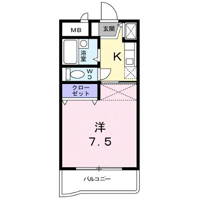 ＭＡＩＳＯＮ　ＪＥＵＮＥＳＳＥ 305【管理NO：1-011591801-03050】 ★家具家電は申し込み後に搬入します 2026年08月下旬入居可能の物件画像