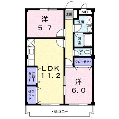 ファミーユⅡ 205【管理NO：1-007019301-02040】 ★家具家電は申し込み後に搬入します 2026年09月中旬入居可能の物件画像