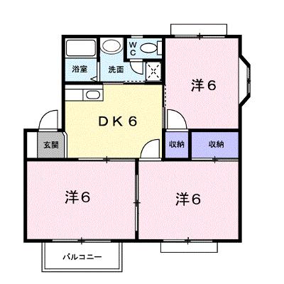 シャレーハイツ森町Ｂ 201【管理NO：1-004670902-02010】 ★家具家電は申し込み後に搬入しますの物件画像