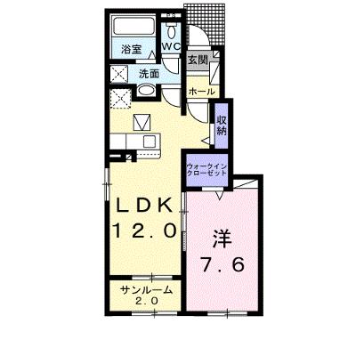 Ｍ．Ｄ．パレス　Ⅶ 105【管理NO：1-026838702-01050】 ★家具家電は申し込み後に搬入します★の物件画像