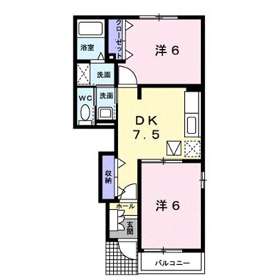リバーサイドＫ 102【管理NO：1-014080901-01020】 ★家具家電は申し込み後に搬入します 2026年08月中旬入居可能の物件画像