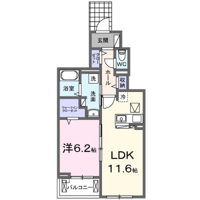 ボヌール・ド・コルザ 104【管理NO：1-028292201-01040】 ★家具家電は申し込み後に搬入します 2026年12月上旬入居可能の物件画像