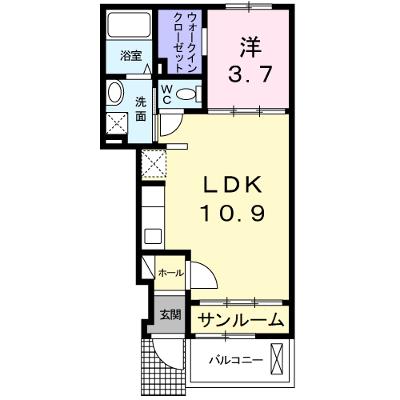 サンライズ　コーポ 102【管理NO：1-017750201-01020】 ★家具家電は申し込み後に搬入します★の物件画像