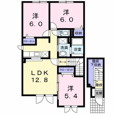クラ－ル・プレイスⅠ 201【管理NO：1-015129501-02010】 ★家具家電は申し込み後に搬入します 2026年08月中旬入居可能の物件画像