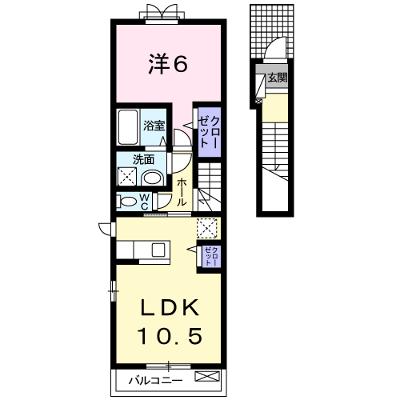 グレイス　ヴィラ 204【管理NO：1-022190001-02040】 ★家具家電は申し込み後に搬入します★ ★2026年08月下旬入居可能★の物件画像