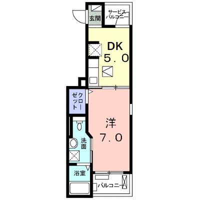 シャルール・エイト 101【管理NO：1-023194301-01010】 ★家具家電は申し込み後に搬入します★の物件画像