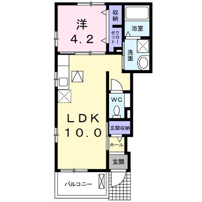 ウィステリア幸陽Ⅰ 101【管理NO：1-023281901-01010】 ★家具家電は申し込み後に搬入します★の物件画像