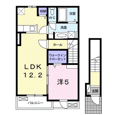 ブライトヒルズＣ 202【管理NO：1-025066102-02020】 ★家具家電は申し込み後に搬入します★の物件画像