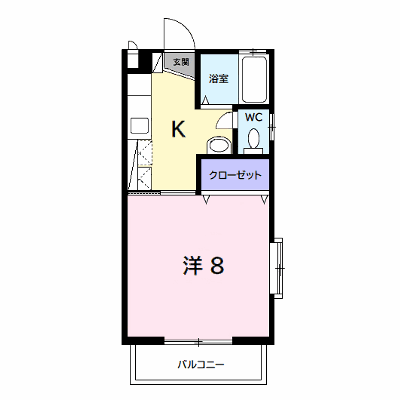 サンハイツ長者ヶ台Ｂ 101【管理NO：1-099213301-01010】 ★家具家電は申し込み後に搬入します★の物件画像