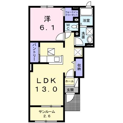 エテルナ 102【管理NO：1-022456601-01020】 ★家具家電は申し込み後に搬入します 2026年07月中旬入居可能の物件画像