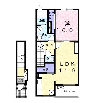 ココ・イーリス 203【管理NO：1-021866401-02030】 ★家具家電は申し込み後に搬入します 2026年07月中旬入居可能の物件画像
