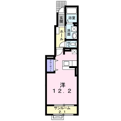 ウィステリアＡ 104【管理NO：1-016151201-01040】 ★家具家電は申し込み後に搬入します 2026年08月中旬入居可能の物件画像