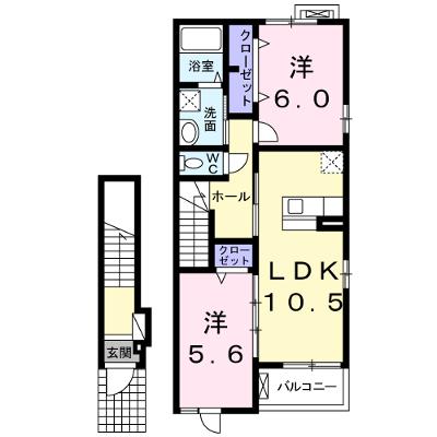セレノひばりが丘Ⅰ 204【管理NO：1-018631101-02040】 ★家具家電は申し込み後に搬入します 2026年08月中旬入居可能の物件画像