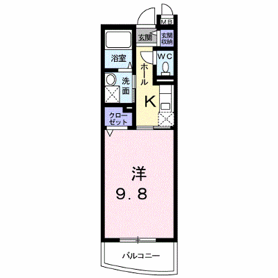 フェアリーヒルズ　ヒビキ 205【管理NO：1-013639901-02040】 ★家具家電は申し込み後に搬入します★の物件画像