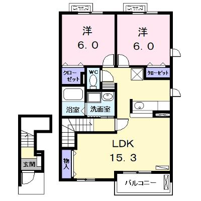 サン　ガーデン 205【管理NO：1-018401401-02040】 ★家具家電は申し込み後に搬入します 2026年08月中旬入居可能の物件画像