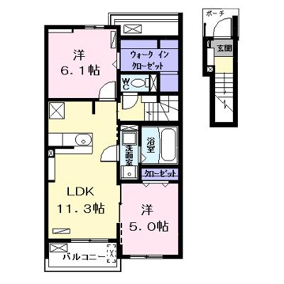 キラーナ　Ⅰ 202【管理NO：1-024992801-02020】 ★家具家電は申し込み後に搬入します 2026年08月下旬入居可能の物件画像