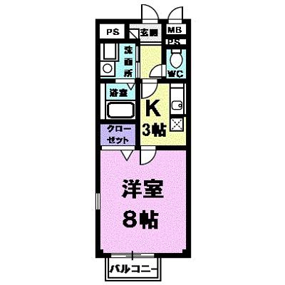 フレ－シュ西春 202【管理NO：1-011794701-02020】 2026年08月中旬入居可能の物件画像