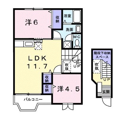 ベルフラワ－ 202【管理NO：1-007869201-02020】 2026年08月中旬入居可能の物件画像