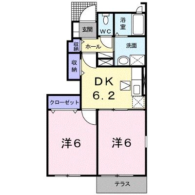 サンシャイン・ノマ　Ｂ 101【管理NO：1-015643602-01010】 ★家具家電は申し込み後に搬入します★ ★2026年08月下旬入居可能★の物件画像