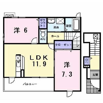 カーサ　イリーデ 201【管理NO：1-017072601-02010】 ★家具家電は申し込み後に搬入しますの物件画像