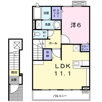 ミッテ・ソレイユⅡ 203【管理NO：1-014962902-02030】 ★家具家電は申し込み後に搬入します 2026年07月中旬入居可能の物件画像