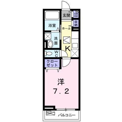 グラン　キューブ 102【管理NO：1-022751401-01020】 ★家具家電は申し込み後に搬入します 2026年07月中旬入居可能の物件画像