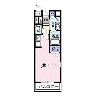 トゥ－・ル・モンド 201【管理NO：1-011599901-02010】 ★家具家電は申し込み後に搬入します 2026年08月上旬入居可能の物件画像