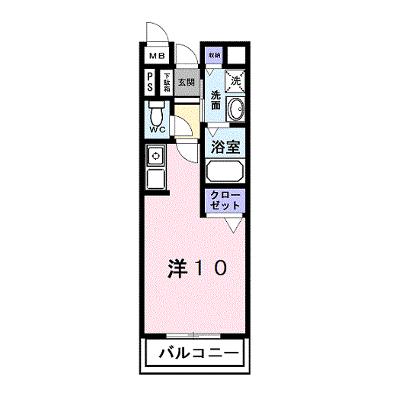 トゥ－・ル・モンド 103【管理NO：1-011599901-01030】 ★家具家電は申し込み後に搬入します 2026年08月上旬入居可能の物件画像