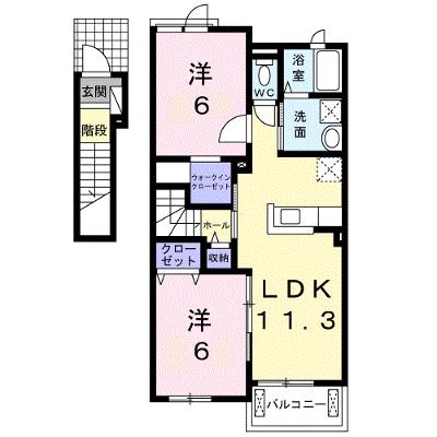 レ・セーナ 202【管理NO：1-019365501-02020】 ★家具家電は申し込み後に搬入します 2026年07月下旬入居可能の物件画像