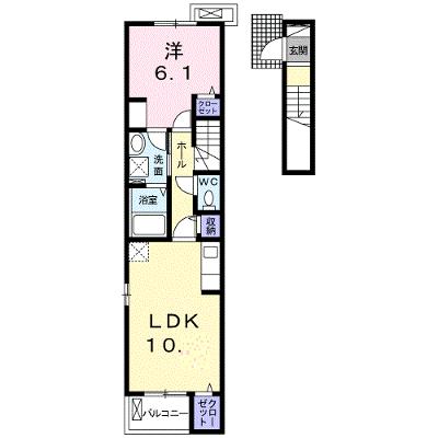 ベッラ　ヴィタ 202【管理NO：1-025523901-02020】 ★家具家電は申し込み後に搬入します★の物件画像