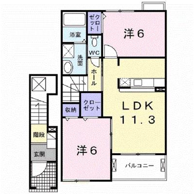 リュミエールＢ 202【管理NO：1-014390202-02020】 ★家具家電は申し込み後に搬入します★の物件画像