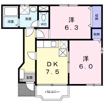 ミルクベッチ　Ｂ 102【管理NO：1-011839702-01020】 ★家具家電は申し込み後に搬入しますの物件画像