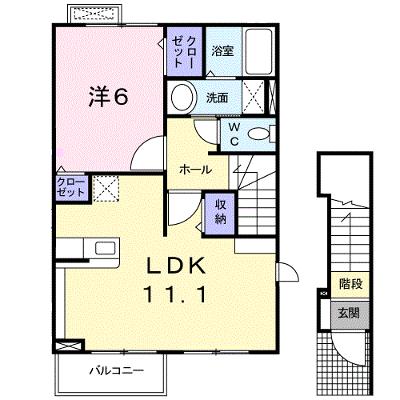 エミタス　グレイス 202【管理NO：1-020353601-02020】 ★家具家電は申し込み後に搬入します 2026年07月中旬入居可能の物件画像