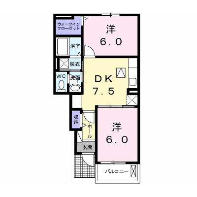 フェリス 103【管理NO：1-023715801-01030】 ★家具家電は申し込み後に搬入します 2026年08月上旬入居可能の物件画像