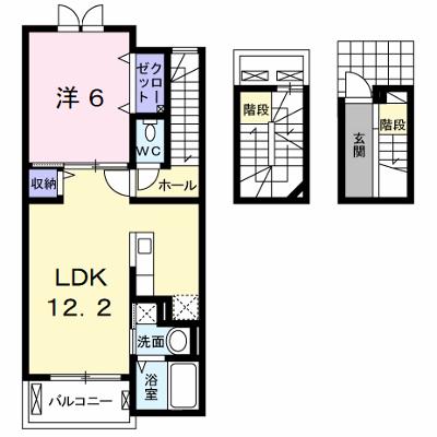 エスカーザ 302【管理NO：1-020246602-03020】 ★家具家電は申し込み後に搬入します★の物件画像