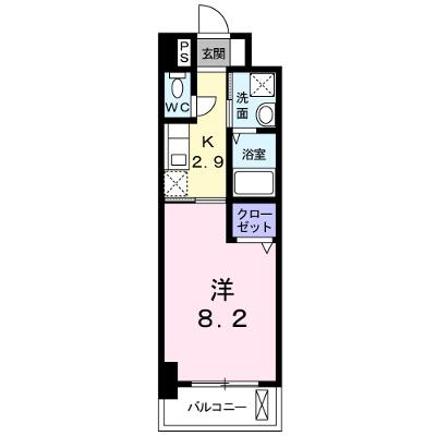 フレンテ二島Ⅱ 302【管理NO：1-019457601-03020】 ★家具家電は申し込み後に搬入します★の物件画像
