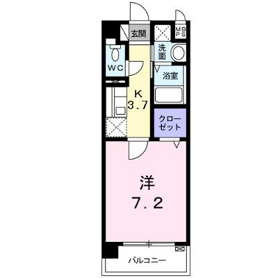 ａｕｂｅ春の町 305【管理NO：1-013487801-03040】 ★家具家電は申し込み後に搬入します 2026年07月中旬入居可能の物件画像